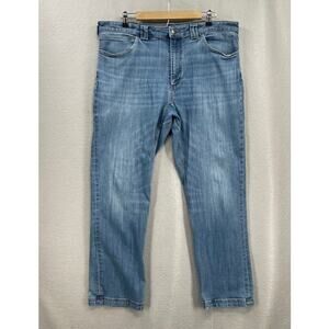 Duluth Trading Jeans Mens 40x30 Ballroom Double Flex Standard Fit Straight Denim